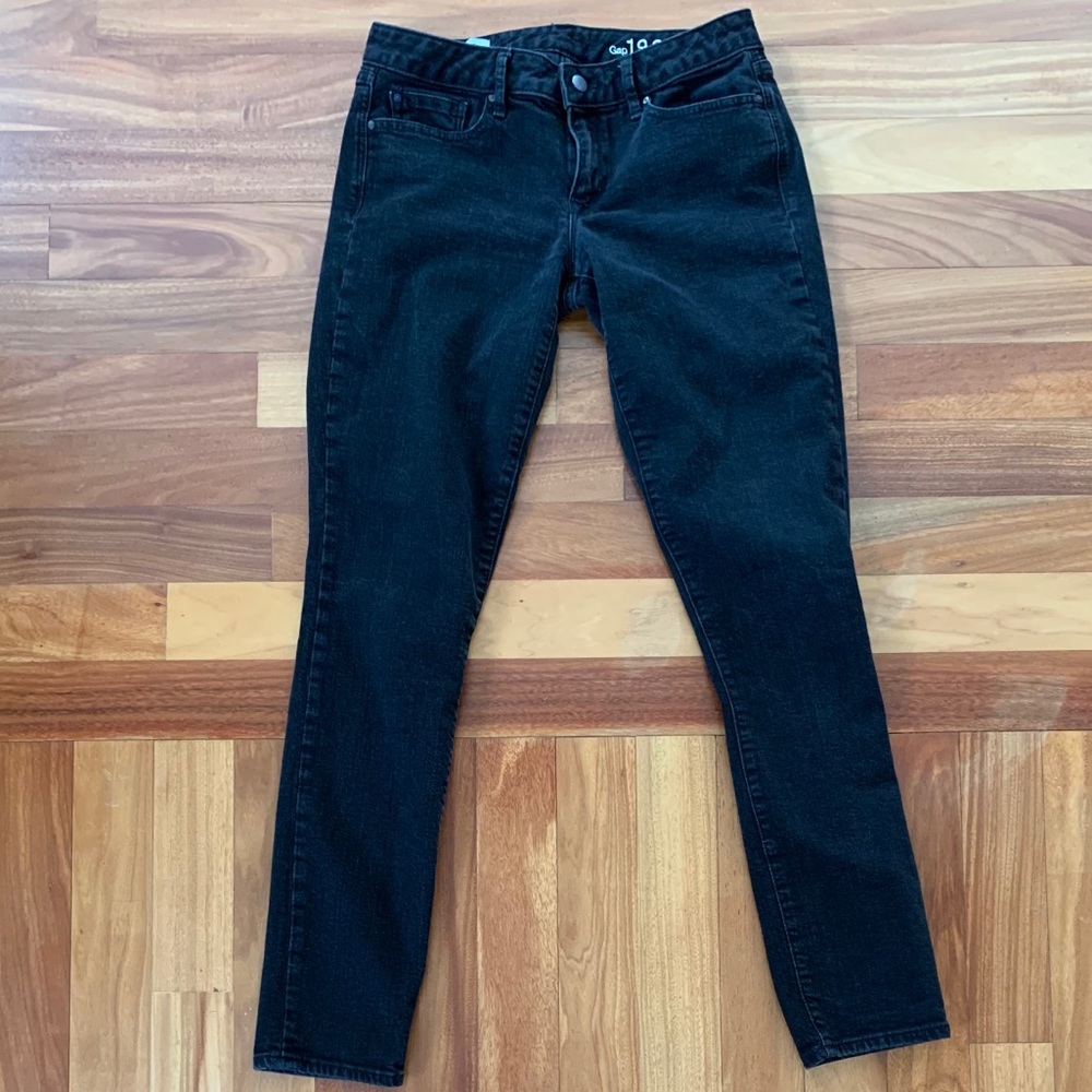 Faded black Gap Always Skinny Jeans